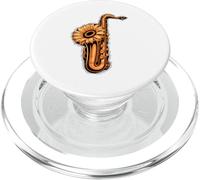 Girasoli Sassofono Sassofonista Musicista Suonatore Di Sax PopSockets PopGrip per MagSafe