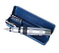 Giravite/Cacciavite a percussione/ad impatto con accessori set 13 pezzi