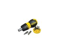 0-66-358 cacciavite manuale Cacciavite con punte multiple, Set di bit Nero/Giallo, Nero/giallo