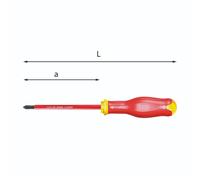 Giraviti 1000v impronta a croce phillips 091ph 4x200