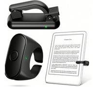 Giravolta pagine telecomandato compatibile con Kindle Paperwhite, Oasis, Scribe, eReader Elipas, Libra, Clara. Clicker giravolta pagine per tablet iPad, per leggere romanzi, registrare video e foto co