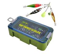 Girelle E Ganci Per La | 15 Pezzi Attrezzatura Da Lancio A Cinque Vie Con Perlina Illuminata - Girelle E Clip Per Esche Artificiali Da | Per La In Acqua Salata, Acqua,