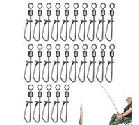 Girelle Ed Clip Di Collegamento Per La Pesca Rotazione A 360°,