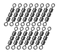 Girelle per Pesca | 3 Girelle con Rotelline per Pesca 15 Pezzi | Kit in Rame Acciaio Inossidabile per Persico Trota | Acqua e Salata