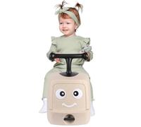 Girello bambino, portatore stile, gioca per il futuro, sviluppa la capacità motoria, il coordinamento e la percezione dello spazio - giocattolo prima età del bambino, per bambini fino a 10 mesi (Beige