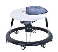 Girello Bambino Regolabile in Altezza e Pieghevole, Primi Passi per Bambini dai 6 Mesi