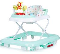 Chipolino Baby Walker 4in1 Friends Seesaw Music Light Stopper regolabile altezza, colori:ecologica