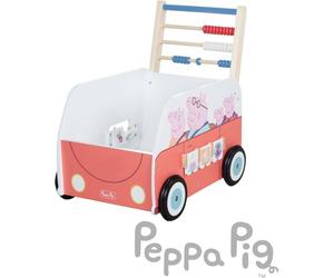 Girello multifunzionale - ROBA - Peppa Pig - Con centro attivit a forma di autobus - Corallo
