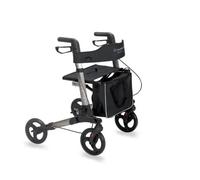 Rollator totalmente pieghevole in alluminio