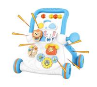 Girello per Bambini Banco Giocattoli Educativo Interattivo Musicale con | Carrellino Primi Passi Spingibile per Bambini Per Interazione Genitore-Figlio, Bimbi, in Casa, in Famiglia, Giardino