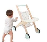 Girello Per Bambini Con Ruote - Carrello Della Spesa In Legno | Giocattolo Educativo Per Il Primo Passo Del Bambino | Supporto Per Giochi Di Ruolo Per Interni Ed Esterni Per Ragazze E Ragazzi | Svilup