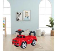 Girello per bambini - Girello per bambini, per sviluppare le capacità motorie, coordinamento e percezione dello spazio, giocattolo prima età - 48 x 22 x 34 cm, rosso