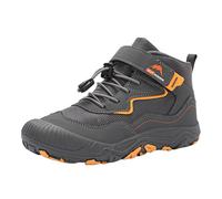 Girello per ragazzo, scarpe piedi per bambini, ragazzi e ragazze, scarpe da gioco per bambini, pantofole nere, grigio, 37 EU