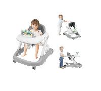 Girello pieghevole 2 in 1 con contenitore per giocattoli, versatile girello con altezza regolabile, supporto per stare in piedi e salvaspazio, 53 x 68 x 50 cm Perché scegliere i nostri passeggini?Il p