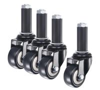 Girevole Espandibile Gambo Ruota 2" Diametro 88 Libbre Pacco da 4