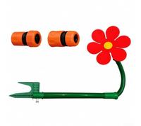 Girevole per irrigatore a petali, in plastica, da giardino, con 2 | materiale plastico, design leggero, resistente alle intemperie, include picchetto a terra, facile da installare