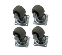 Girevole Ruota 40mm Con Piastra 4 Rotella Furniture Wheels Trolley Controstampi