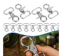 Girevole Scatto Gancio Trigger Molletta Fai Artigianato Borsetta Cintura Keyring