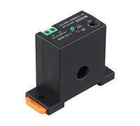 Girftong Relè interruttore di rilevamento corrente, induzione autoalimentata con soglia regolabile da 0,2 a 30 A, isolamento di sicurezza in ingresso e uscita per il monitoraggio dei motori