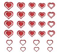 Giri design motivo cuore per trasformare il tuo spazio in una celebrazione