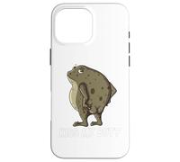 Girino Rana Sfacciata Rospo Comune Dice Baciami Il Sedere Custodia per iPhone 16 Pro Max