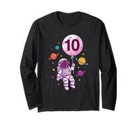 Girl Astronaut Space Dreamer Maglia a Manica