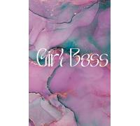 Girl Boss -Classic Grid Notebook A5 - Hardcover Squared Journal for Everyday Use: Perfect for School, Work, Notes & Ideas