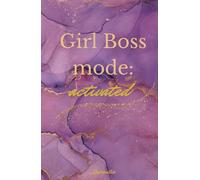 Girl Boss Notebook - Empower Your Mindset: Motivational Grid Notebook for Women | A5 Size | Perfect for Goals, Planning, and Daily Inspiration