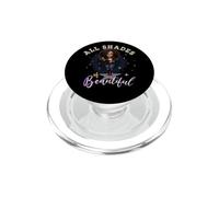 Girl Empowered Afro Black Queen African Women PopSockets PopGrip per MagSafe