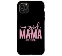 Girl Mama Est 2026 Pregnancy Reveal Mom To Be New Mommy Custodia per iPhone 11 Pro Max