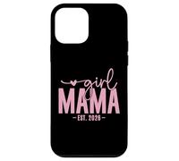 Girl Mama Est 2026 Pregnancy Reveal Mom To Be New Mommy Custodia per iPhone 12 mini