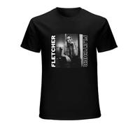 Girl of My Dreams Tour Fletcher Inspired Fletcher Vintage Unisex 100% Cotton Short-Sleeve T-Shirts Black M