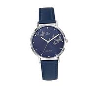 Girl Only Orologio da donna in pelle GO blu 699348 analogico al quarzo D2UGO699348 un regalo per Natale, compleanno, San Valentino per la donna