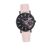 Girl Only Orologio da donna in pelle GO rosa 699009 analogico al quarzo D2UGO699009 un regalo per Natale, compleanno, San Valentino per la donna