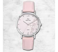 Girl Only Orologio Da Polso In Pelle Rosa Analogico Quarzo UGO699452