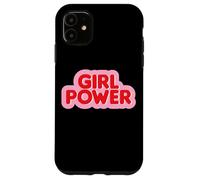 Girl Power Feminist Women GRL PWR Tshirt Mom Shirt Apparel Custodia per iPhone 11