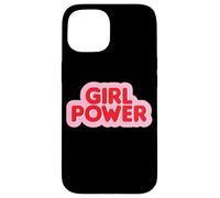 Girl Power Feminist Women GRL PWR Tshirt Mom Shirt Apparel Custodia per iPhone 15