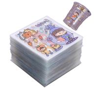 Girl Scrapbook Stickers, 100 x Scrapbooking Planner Notebook Sticker, Waterproof Creative Sticker Decal For Phone, Bottle