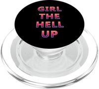 Girl The Hell Up - Regalo divertente per donne PopSockets PopGrip per MagSafe
