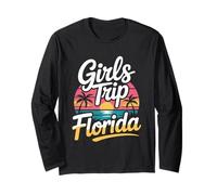 Girl Trip Florida Sorella Donne Ragazze Besties Miami Vacay Maglia a Manica