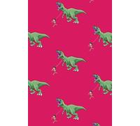 Girl Walking Dinosaur On A Leash: Girl Power College Ruled: College Ruled Writer's Notebook or Journal for School / Work / Journaling