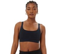 Girlfriend Collective Andy Bra, Split Strap Reggiseno Sportivo, Nero, S Donna