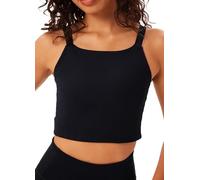 Girlfriend Collective Mia Bra Reggiseno Sportivo, Nero, XL Donna