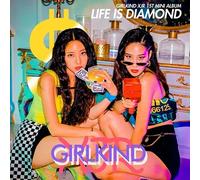 GIRLKIND XJR [LIFE IS DIAMOND] 1° Mini Album CD+Photobook+2p Card K-POP...