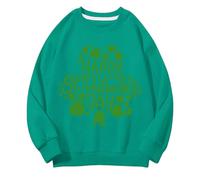 Girls And Boys Round Neck Felpe Spring And Autumn St Day Middle And Large Children's Felpe Retro Personality 2D Printing Children's Casual Pullover Teenager Tumblr Girl, Ag., 12-13 Jahre