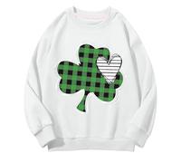 Girls And Boys Round Neck Felpe Spring And Autumn St Day Middle And Large Children's Felpe Retro Personality 2D Printing Children's Casual Felpa nera per ragazze, bianco, 8-9 Jahre