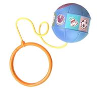 Girls Ankle Skip Ball, LED Light-Up Ankle Skipping Rope Ball for Outdoor Fitness, ABS Interactive Jumping Game for Children Teens Adults, School Playground Yard Backyard Party Exercise Toy, 78cm