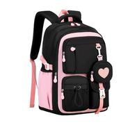 Girls Backpack - Spacious School Bookbag, Kids Backpack | Large Capacity Bookbag for Elementary, Middle, and College Students | for School, Travel, Airplane, Primary Children, Teenage Girls, Friends