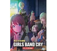 Girls Band Cry serie completa (1-13 fine) DVD anime [sub inglese]