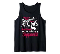 Girl's Best Friend Never Owned A Bengal Cat Funny Kitten Canotta